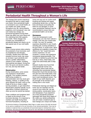 Perio Health and Women