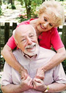 Elderly couple