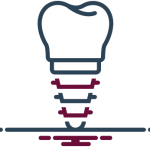 dental implant icon